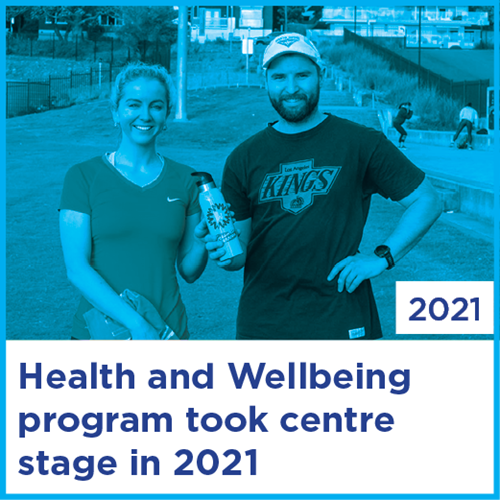 Health and Wellbeing program took centre stage in 2021 | 2021