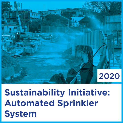 Sustainability Initiative: Automated Sprinkler System | 2020