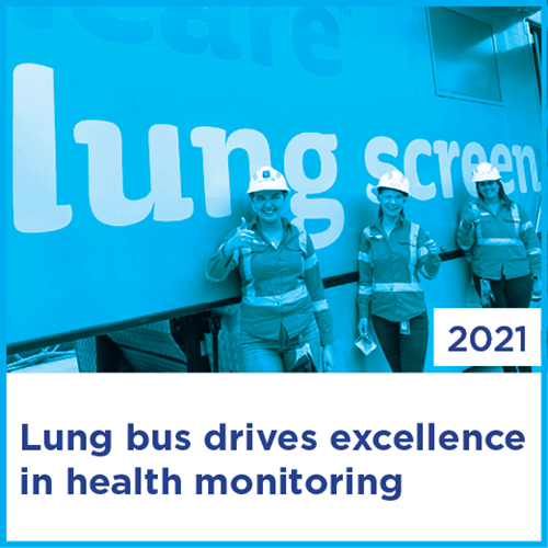 Lung bus drives excellence in health monitoring | 2021